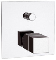 Rubinetto termostatico vasca-doccia da incasso - serie qubika thermo