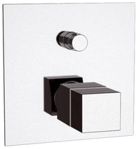 Rubinetto termostatico vasca-doccia da incasso - serie qubika thermo