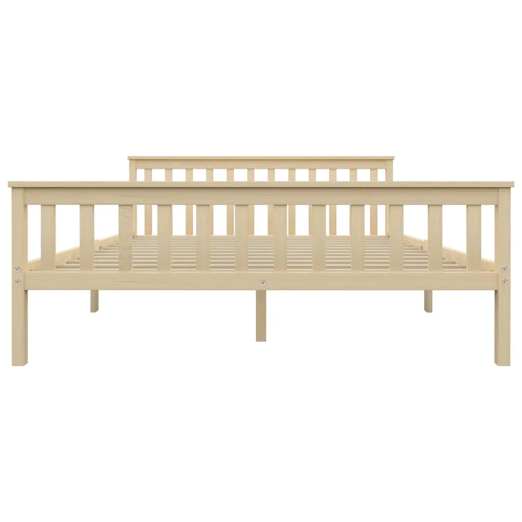 Giroletto Legno Chiaro in Legno Massello di Pino 160x200 cm  cod mxl 61337