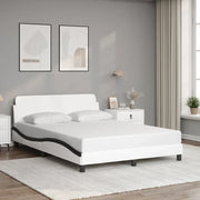 Giroletto Dover Nero e Bianco 120x200 cm in Similpelle 373164