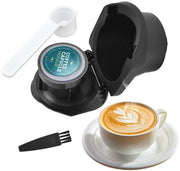 Adattore per capsule - Capsula riciclabile - Sostenibile e pratico - Filtro riutilizzabile - Per momenti di caffè perfetti - Adatto a tutti i modelli di macchina caffè