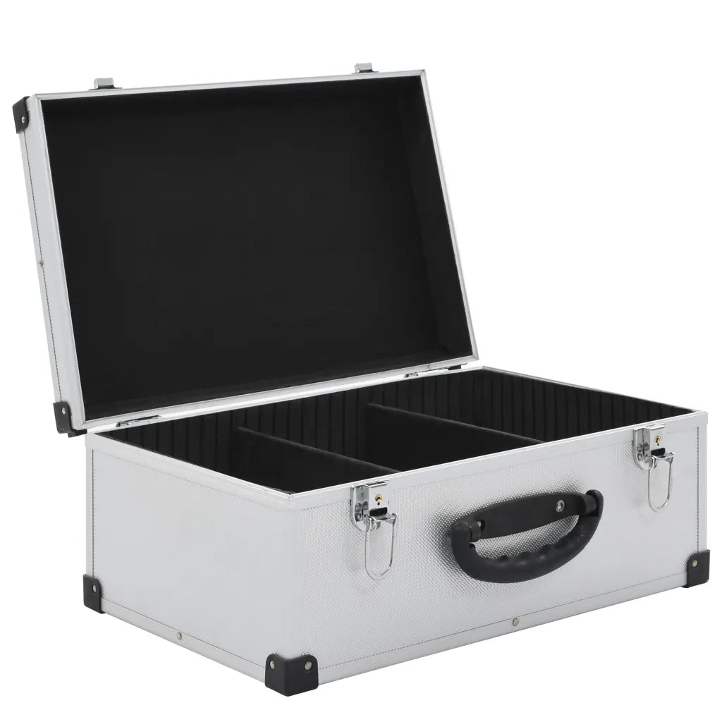 Custodia CD per 60 CD in Alluminio ABS Argento CFW3911619