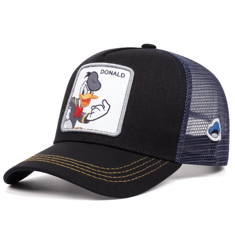 Cappellino da baseball nero DONALD