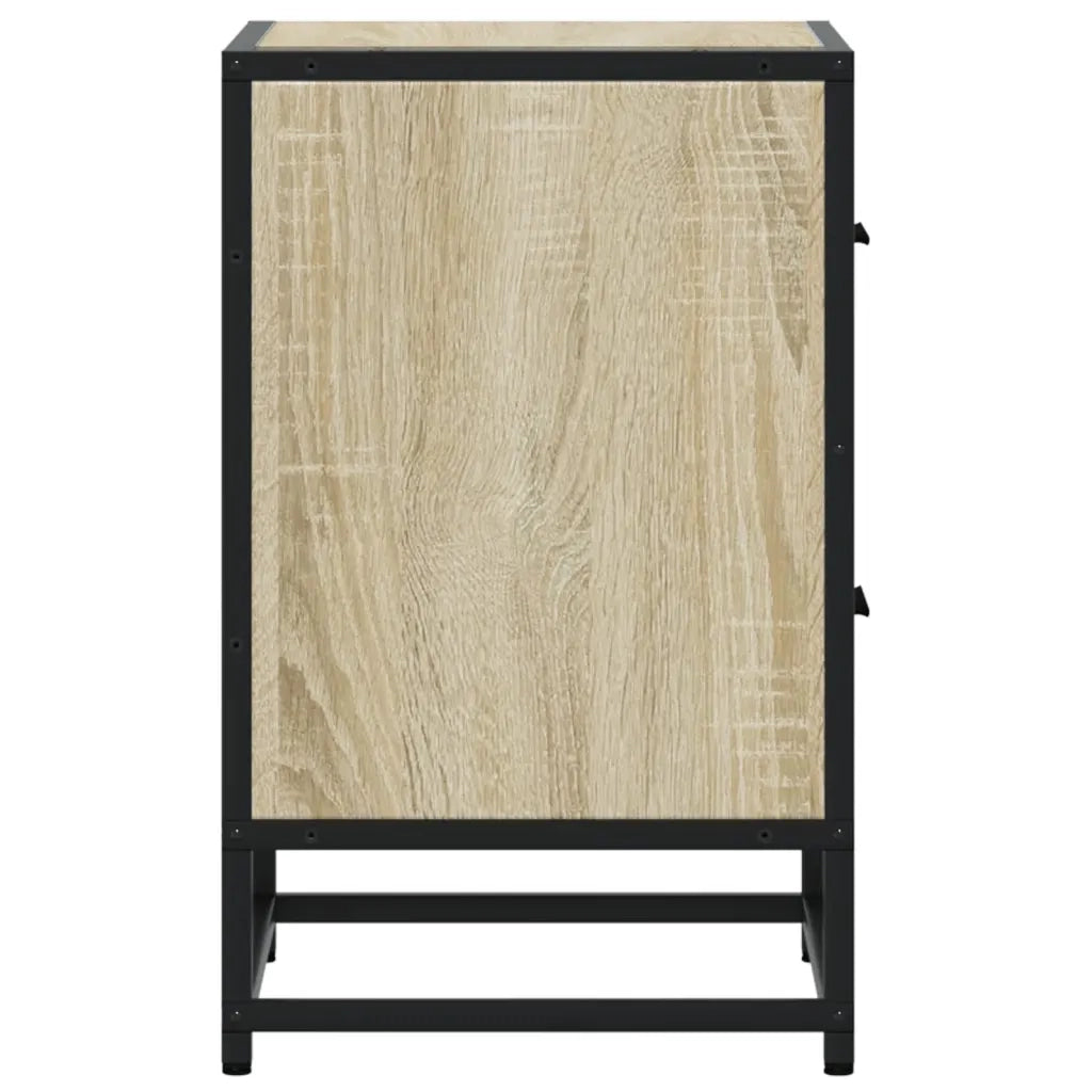 Comodino Rovere Sonoma 40x31x50 cm in Truciolato 848676