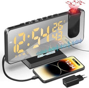 Orologio Digitale Camera da Letto - Alarme Digitale - Orologio Digitale con Temperatura - Orologio Digitale con Proiezione