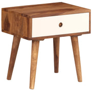 Comodino in Legno Massello di Sheesham 45x30x45 cm  cod mxl 31300