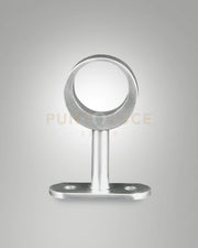 6404-50-019 SUPPORTO OTTONE CROMATO OPACO PER BARRA IP65 H. 65MM