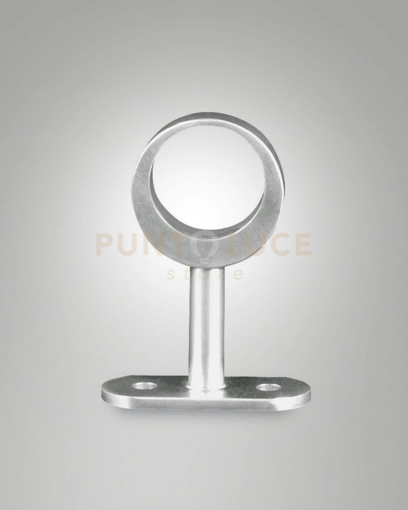 6404-50-019 SUPPORTO OTTONE CROMATO OPACO PER BARRA IP65 H. 65MM