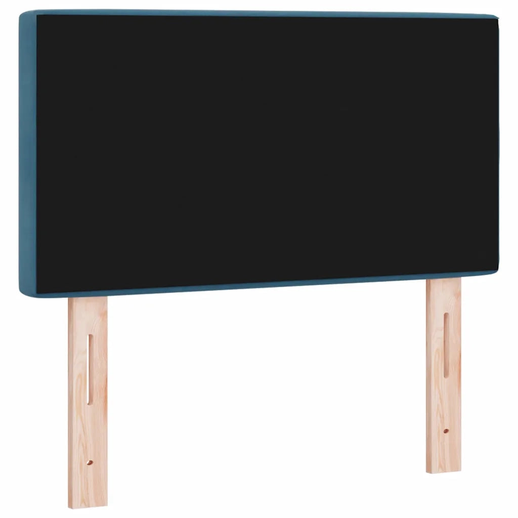 Testiera Blu Scuro 80 cm Velluto 42007073