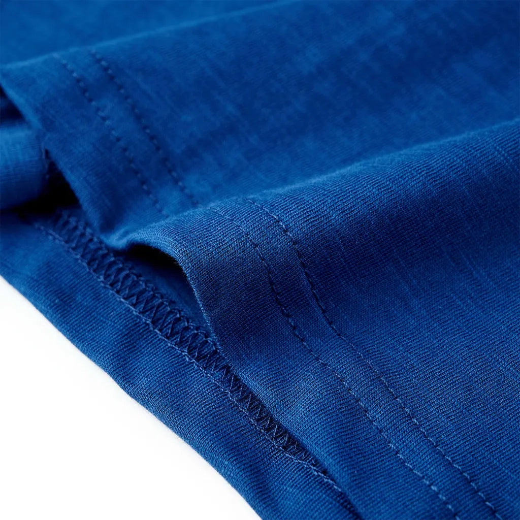 Maglietta da Bambino Blu Scuro 104 12335