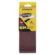 NASTRO ABRASIVO PER LEVIGATRICI A NASTRO mm  75 x 457 - gr.100  - STANLEY