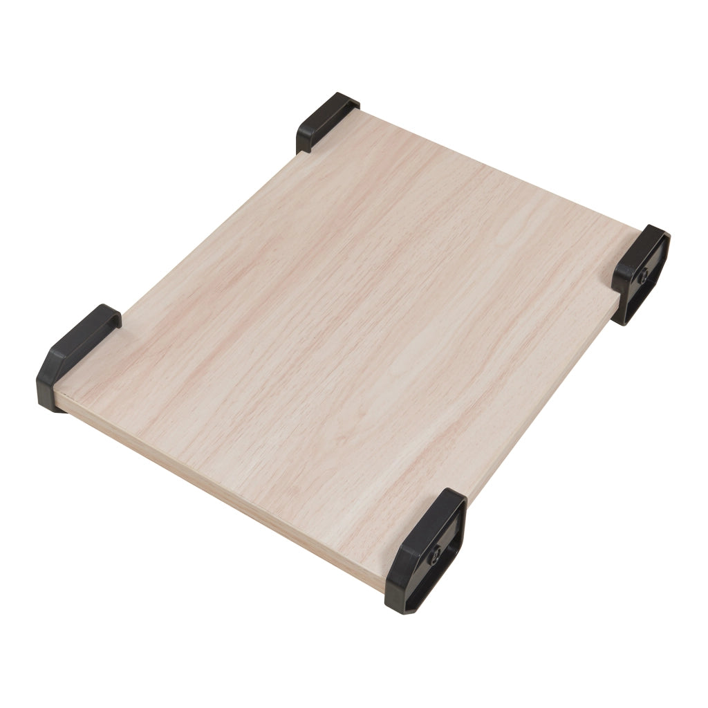 Scrivania Angolare Tarielarg con Supporto per Computer 158x120x75 cm Effetto Rovere [en.casa]
