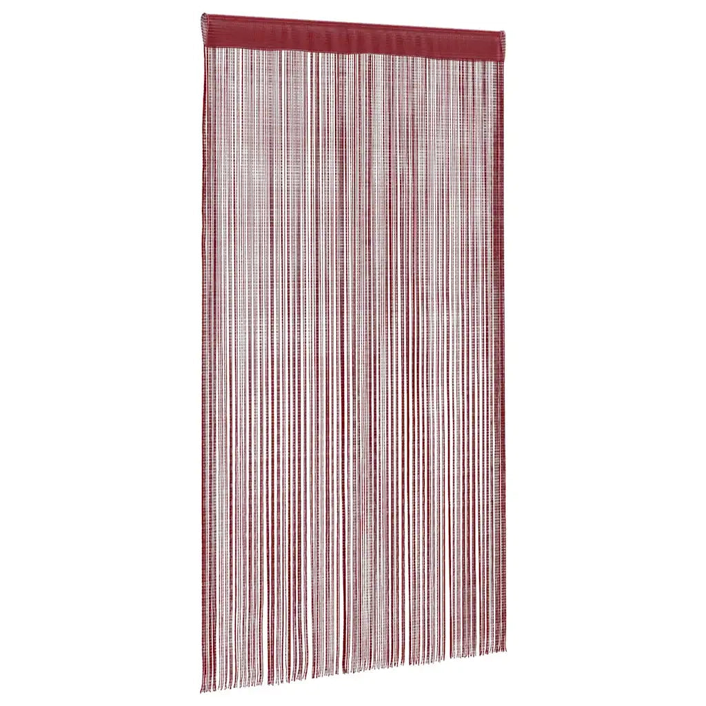 Tende a Filo 2 pz 140x250 cm Rosso BordÃ² cod mxl 68294