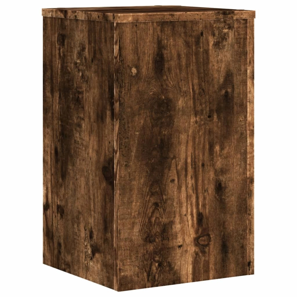 Portavasi mobili per fiori set da 2 legno ingegnerizzato marrone 02_0045311