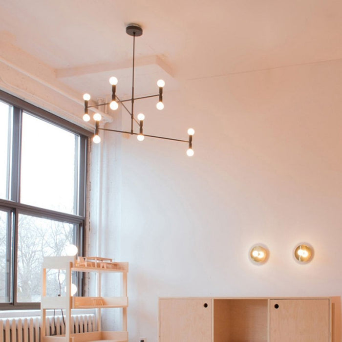 Plafoniera Moderna A 6 Bracci APP691-6CP