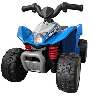 Mini Quad Elettrico per Bambini 7,2V con Licenza Honda 250X Blu