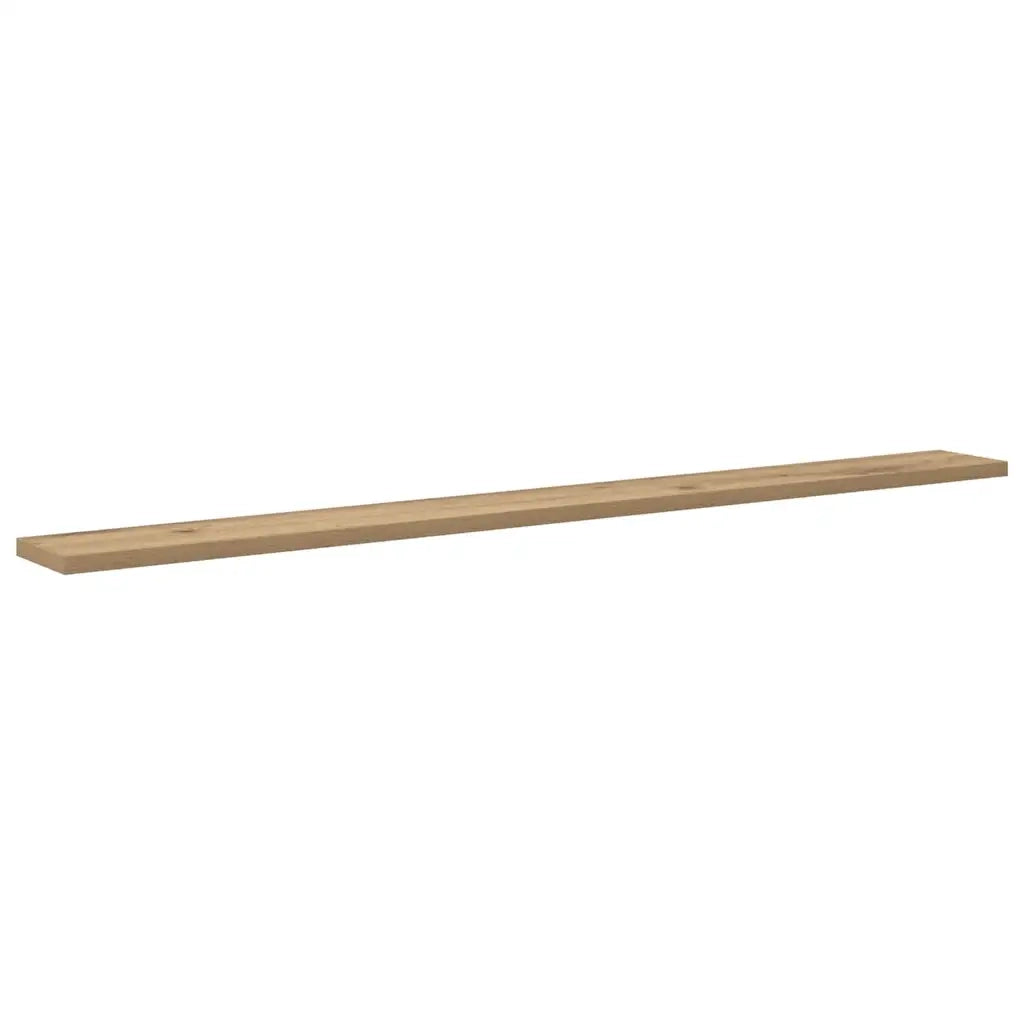 Scaffale 4 pcs Marrone 100 x 10 x 1,5 cm Legno multistrato 875064