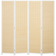 Paravento in legno ¨C zephmum ¨C 4 pannelli 180x180 cm naturale