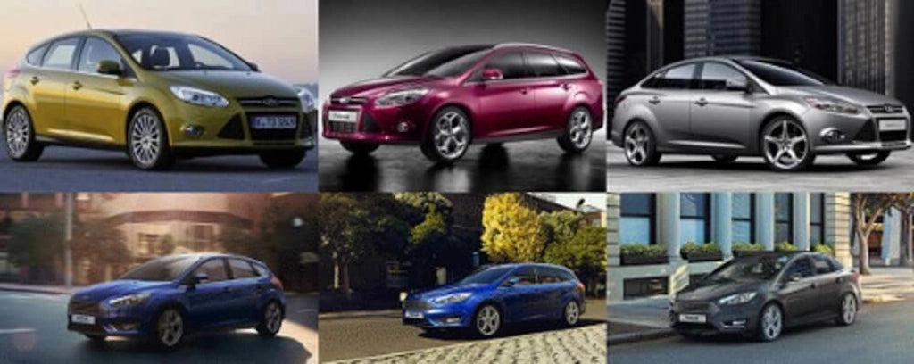 Tappeti in Gomma per Ford Focus III 2011-2015 , Focus III Restyling dal 2015-