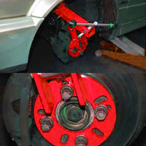 Rullo per bordatura e allargamento del parafango auto, girevole a 180°