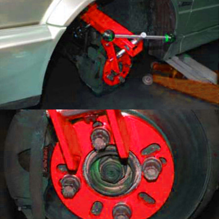 Rullo per bordatura e allargamento del parafango auto, girevole a 180°