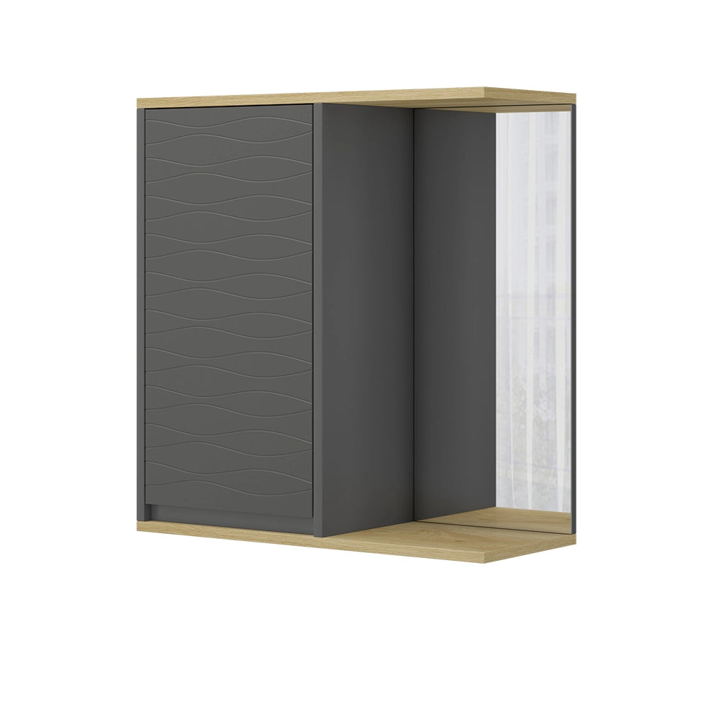 Vicco Specchio da bagno Antracite 60 x 63 cm