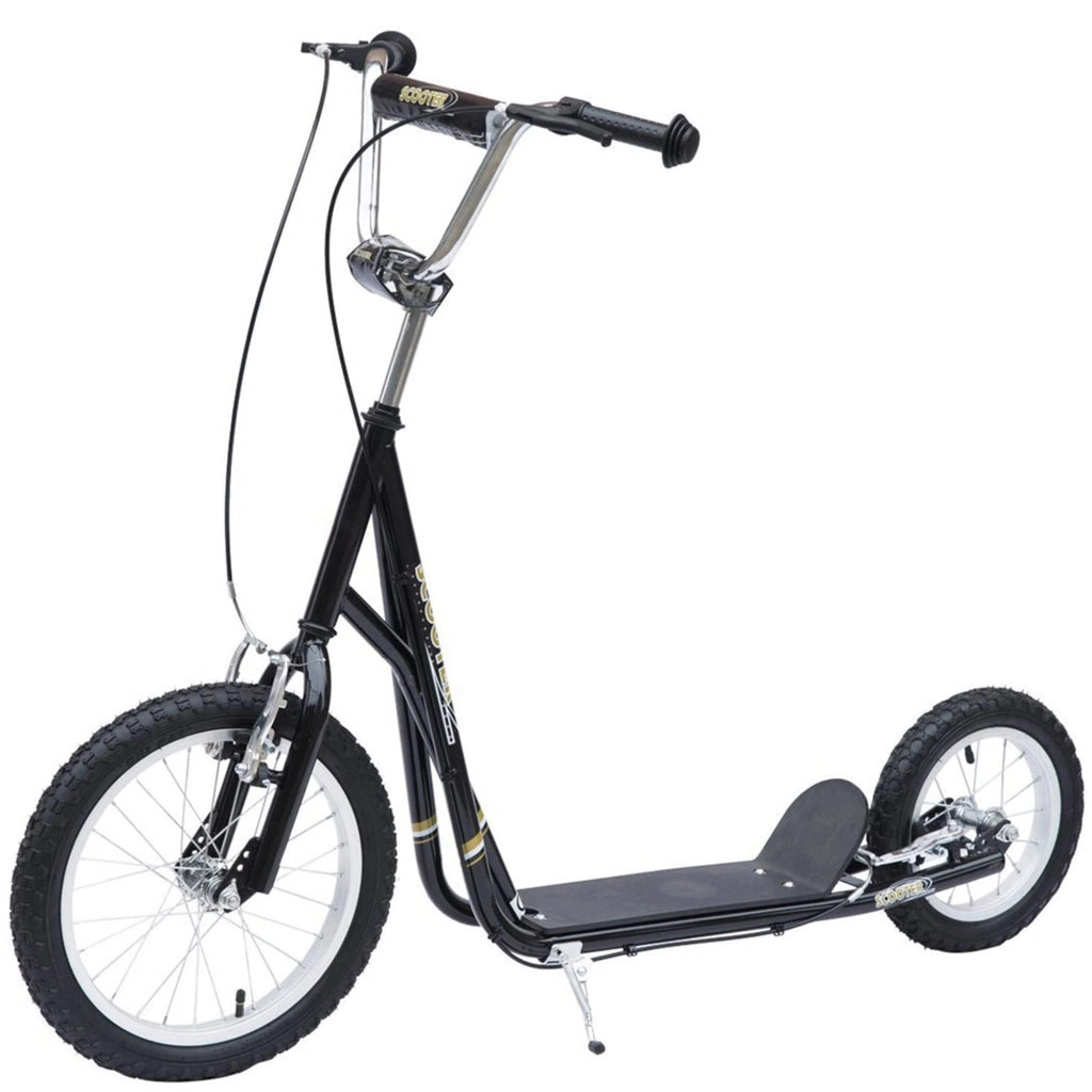Monopattino per Bambini con Freni a Mano e Ruote in Gomma ¨C zephmum ¨C Regolabile in Altezza 16'