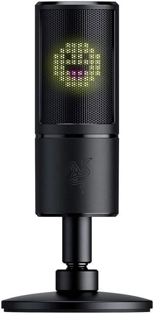 Razer Microfono Seiren Emote USB Disp./LED 8Bit Condens.Cardioide