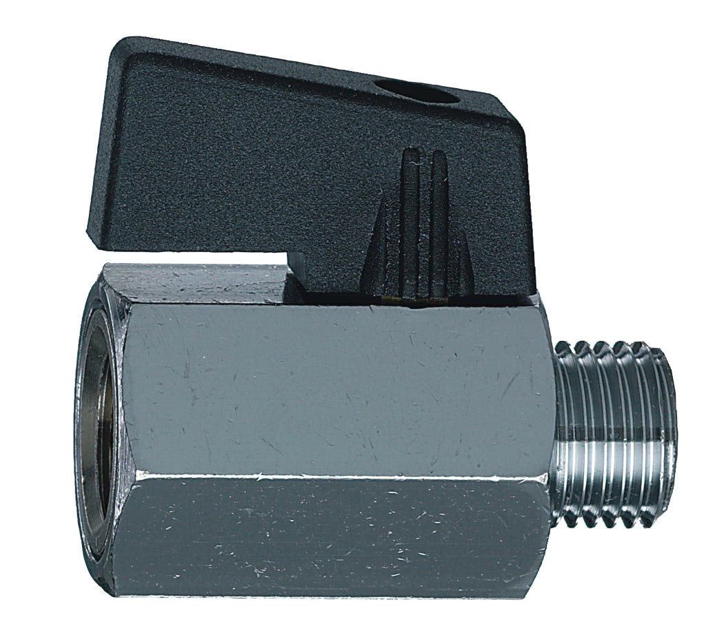 VALVOLA A SFERA MINI PER COMPRESSORI M/F  mis.3/8 5.00 pz