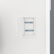 Pannelli di Accesso 2 pz Bianco col.brown+ tetto anthra, tubo grigio scuro come campione e link plastica ABS