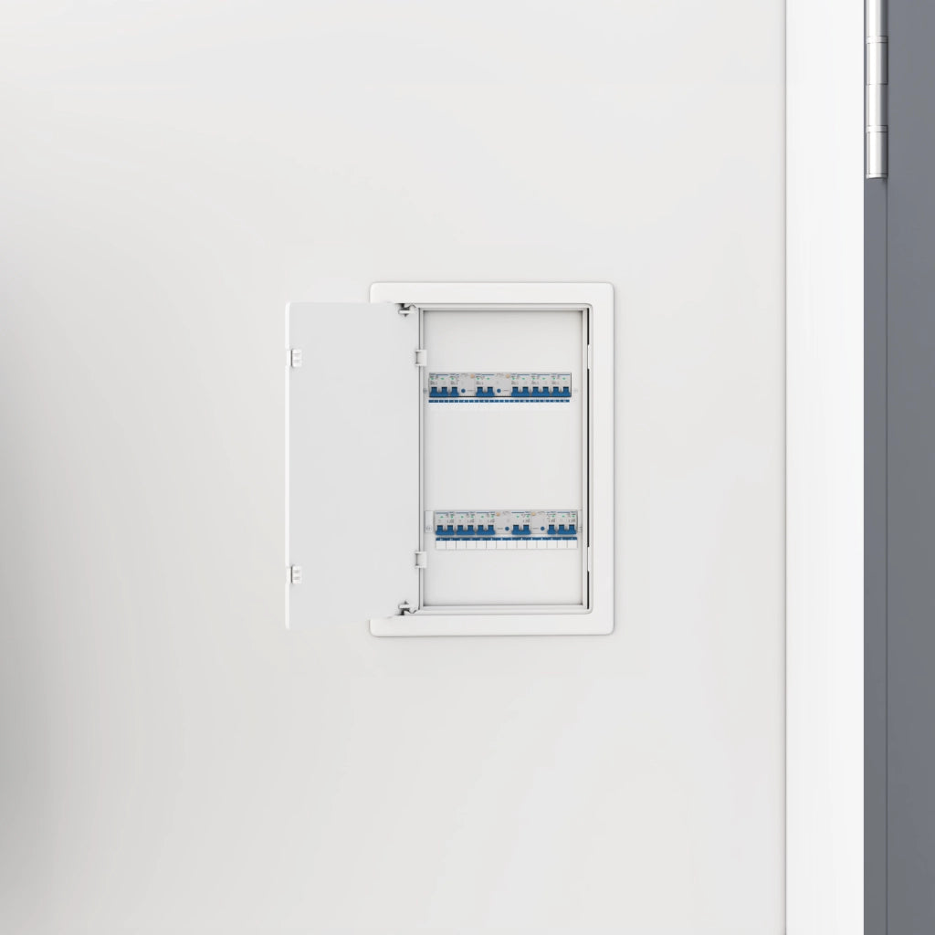 Pannelli di Accesso 2 pz Bianco col.brown+ tetto anthra, tubo grigio scuro come campione e link plastica ABS