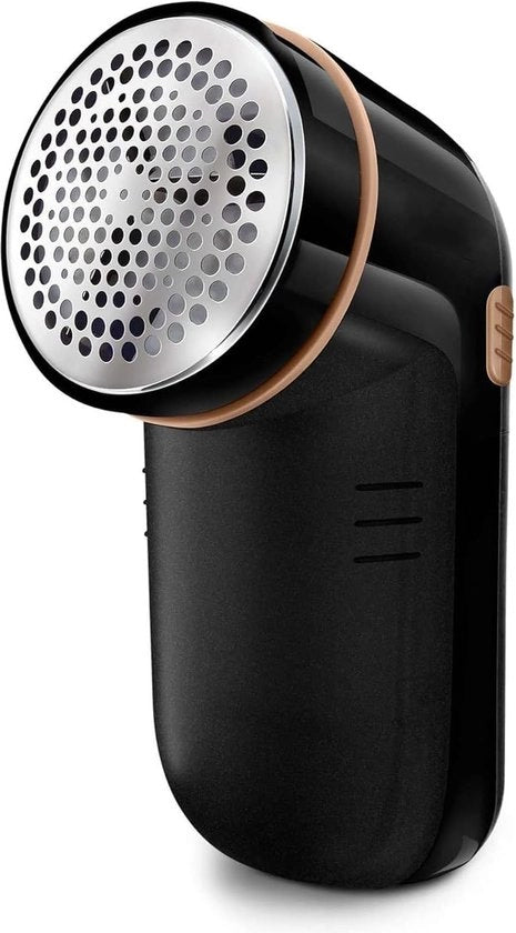 Rimozione Pelo - Aspirapelo - Con Spazzola Per La Pulizia & Batterie - Per Abbigliamento E Coperte - Compatibile Con Diversi Materiali - Grande Testa Per La Rimozione - 3 Grandezze - Nero-Amber