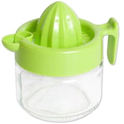 Trade Shop - Spremilimoni Spremiagrumi Spremi Limone Arancia Con Contenitore In Vetro 250ml -