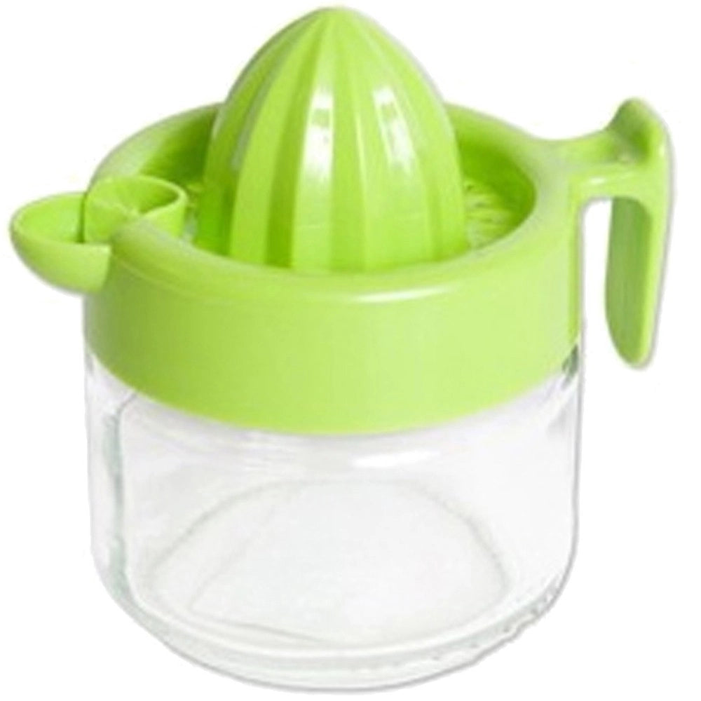 Trade Shop - Spremilimoni Spremiagrumi Spremi Limone Arancia Con Contenitore In Vetro 250ml -
