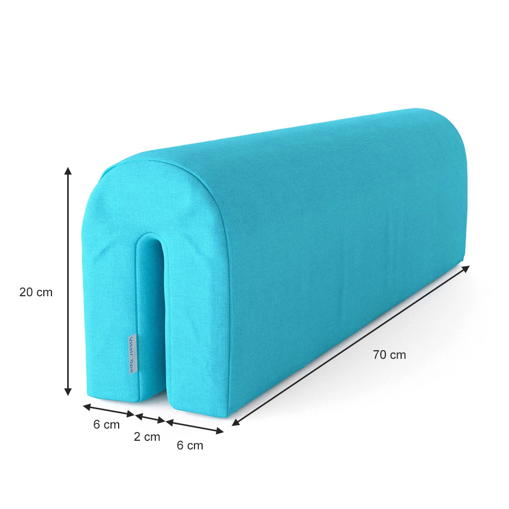 Vitalispa Protezione del letto Turchese 70 x 20 cm