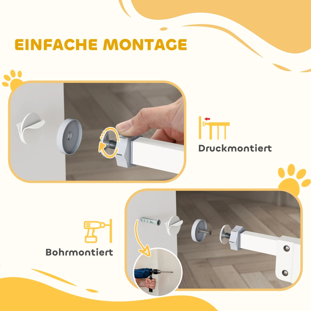 Griglia per Porta con Gattoflap ¨C Zephmum ¨C Bianco 74-80 cm