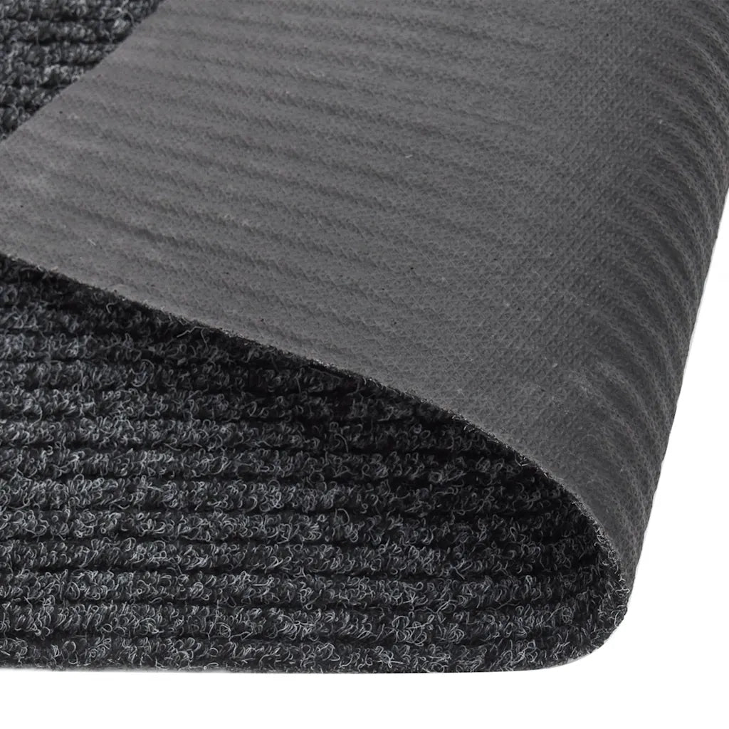 Tappeto del soggiorno | Tappeto Corsia Acchiappa Polvere 100x100 cm Antracite