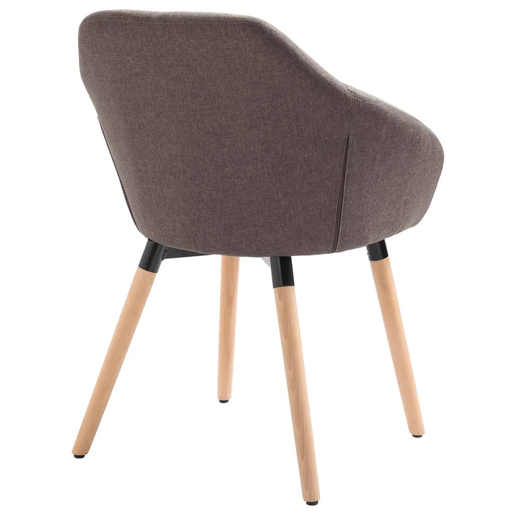 Sedie da Pranzo 6 pz Grigio Talpa in Tessuto 278426