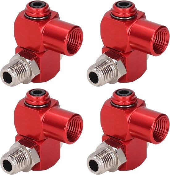 Connettore aeree 360 gradi, 1/4 pollici NPT, filo 150 PSI, adattatore pneumatico per attrezzi