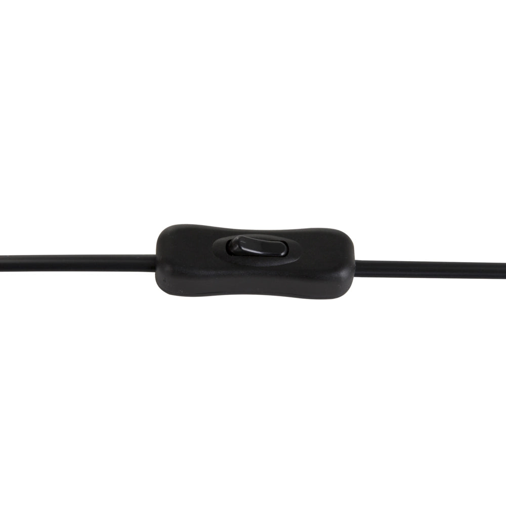 Lampada da Tavolo di colore Nero stile Industriale Fari Orientabili con Base in Cemento  37cm