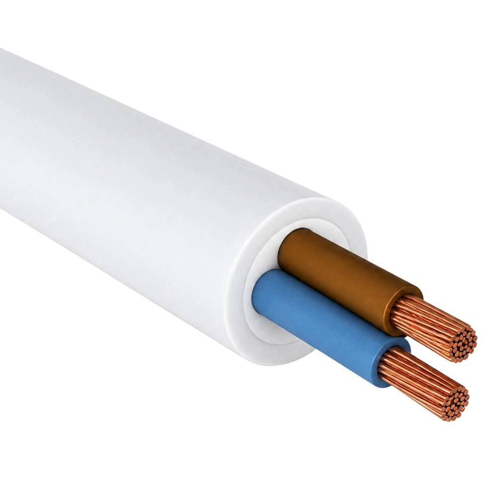 Cavo elettrico fg16or 2x6 mm² grigio 0,6/1 kv matassa 100 metri