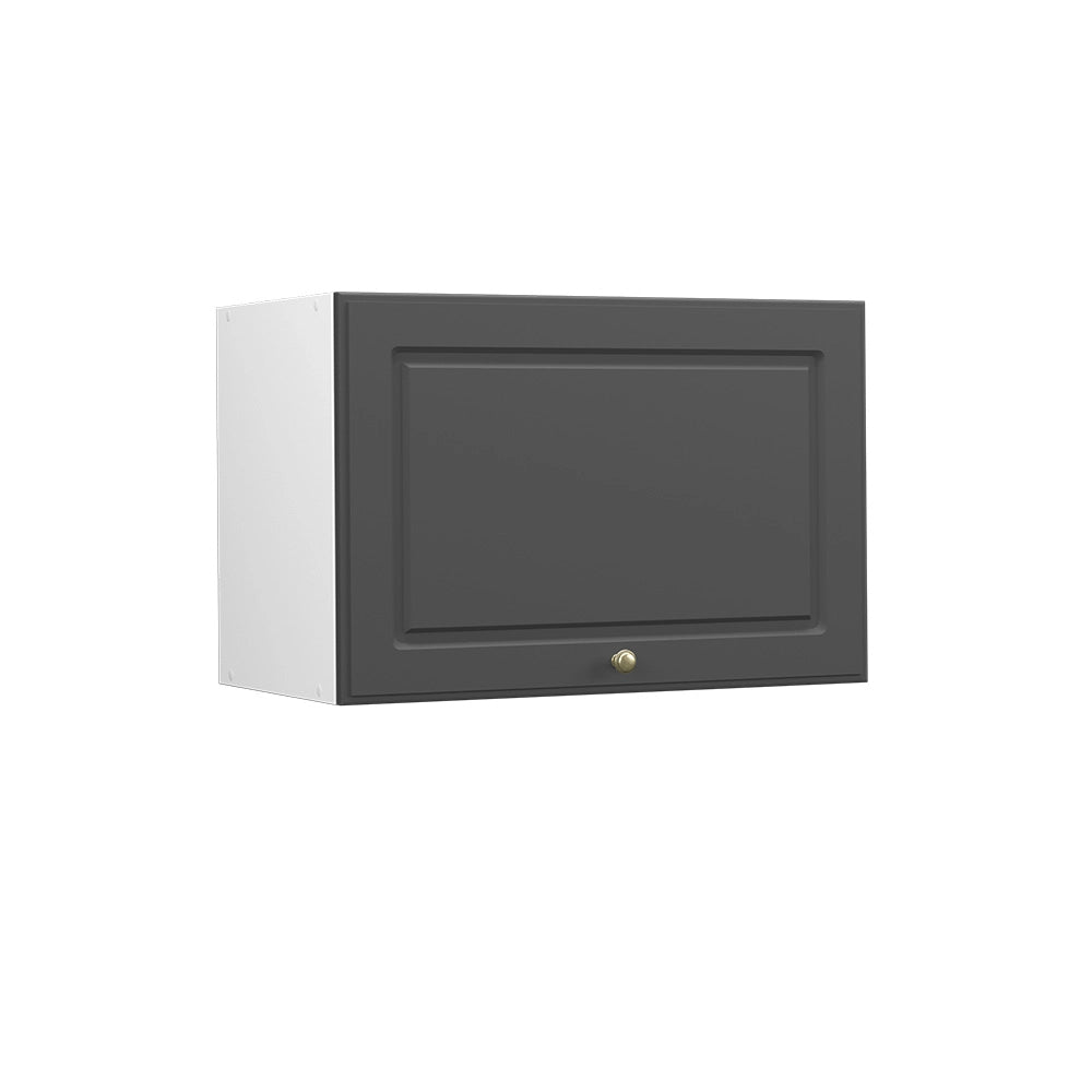 Vicco Pensile da cucina Antracite-oro 60 cm Piatto