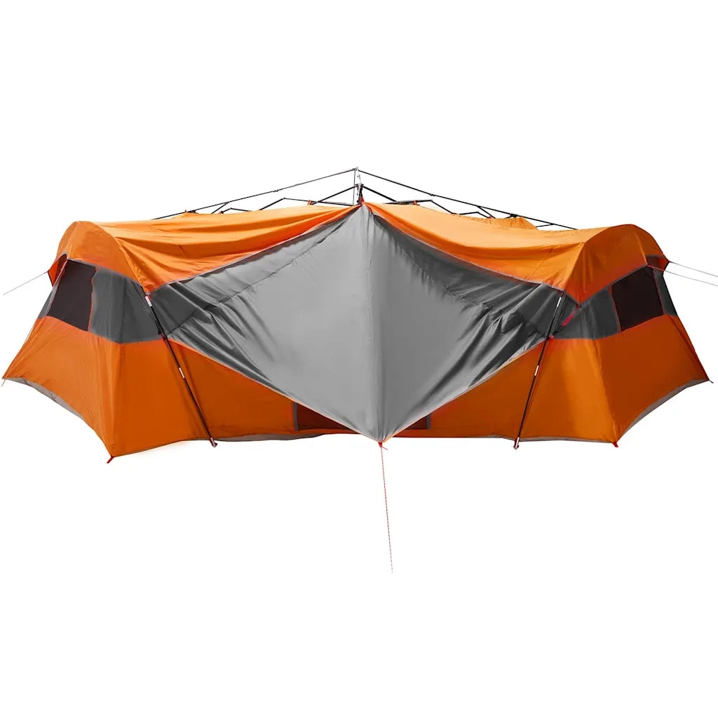 Tenda interna Grigio e arancione 520 x 520 x 190 cm taffetà 42001186
