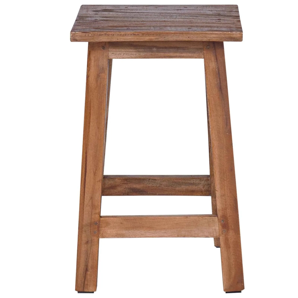 Pouf Naturale 30 x 30 x 47 cm Legno di Mogano 42012390