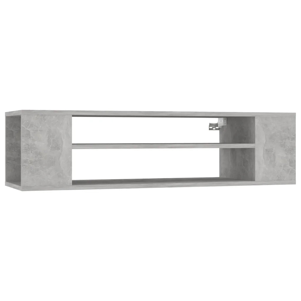 Mobile Porta TV Sospeso Grigio Cemento 100x30x26,5cm Truciolato cod mxl 10087