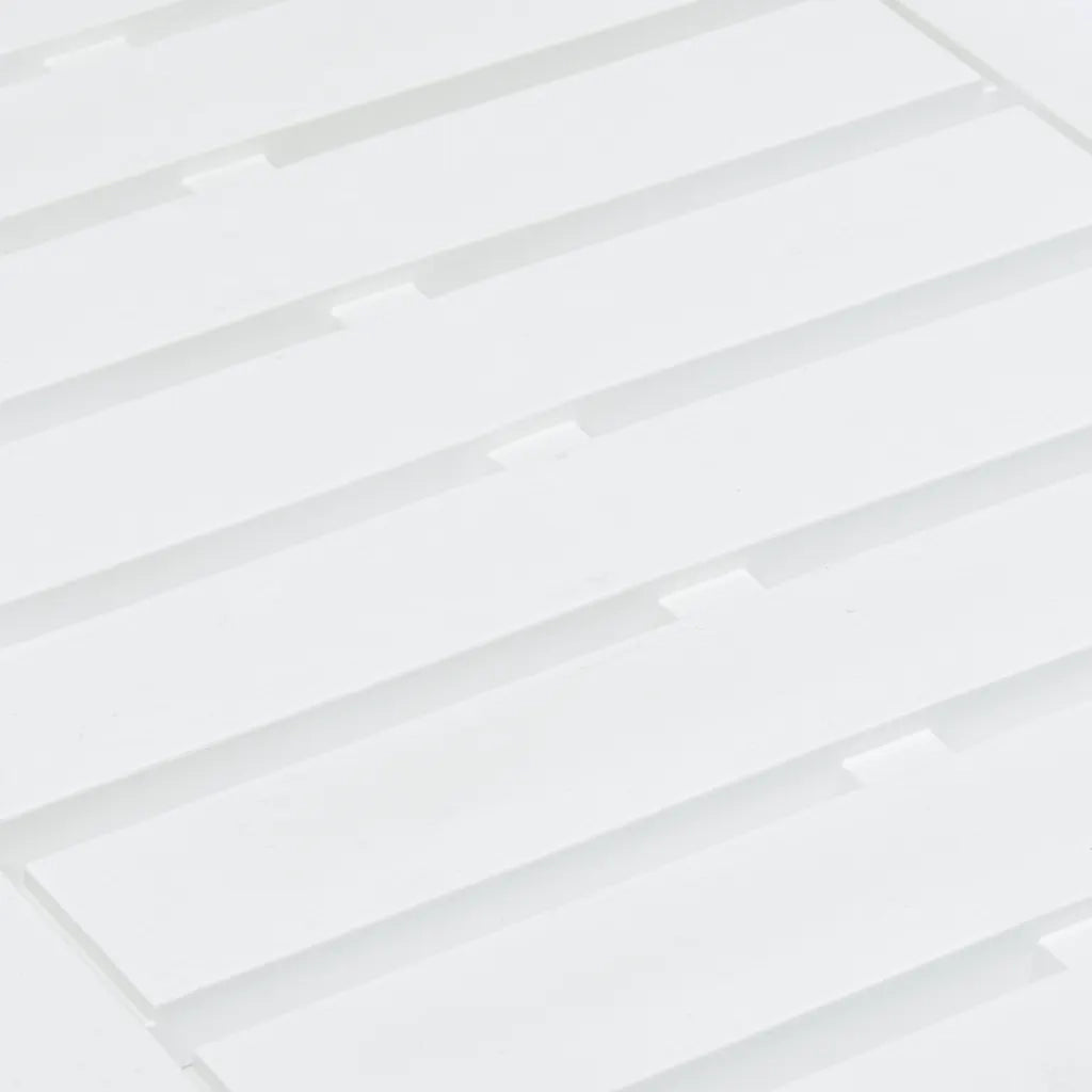 Tavolo da Giardino Bianco 78x55x38 cm in Plastica cod mxl 34403