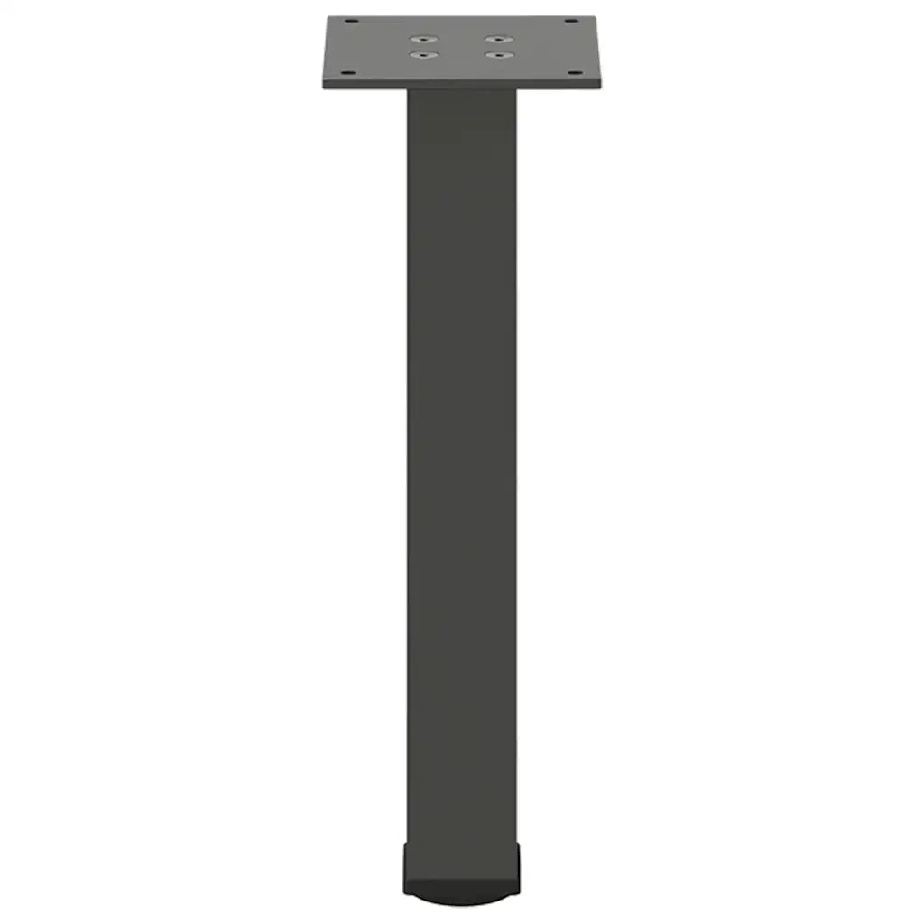 Gambe per tavolino 4 pz Antracite 42-44 cm Acciaio 4012454