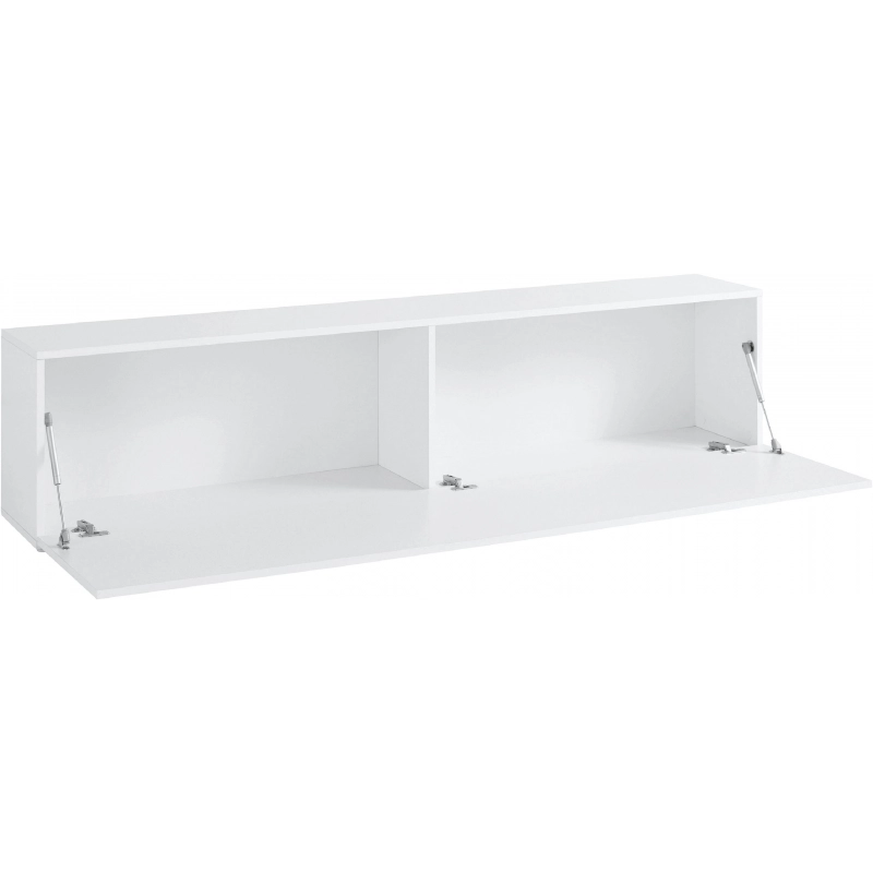 Mobile Porta TV Maruska – 1 anta a ribalta – 180x40x30 – Bianco Lucido