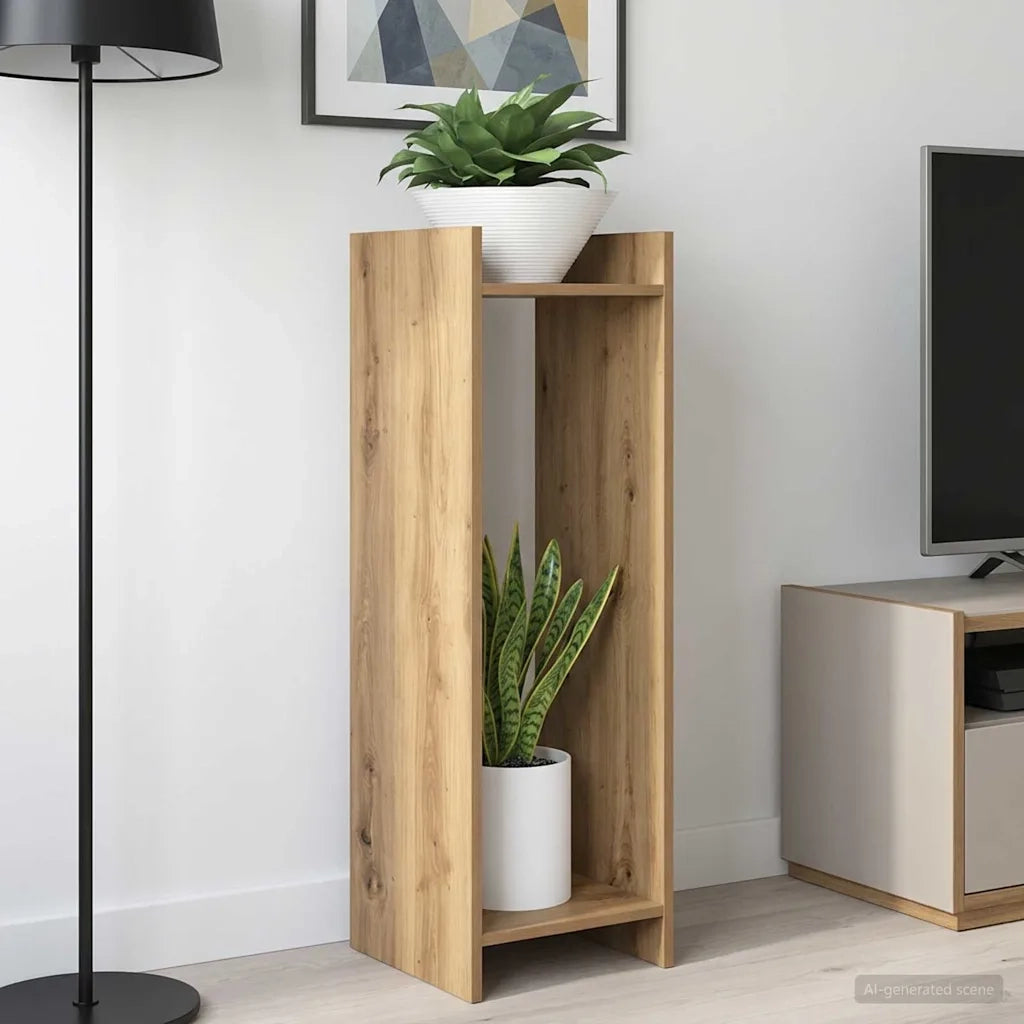 Supporto per piante Rovere Artigianale 30 x 30 x 100 cm 899576