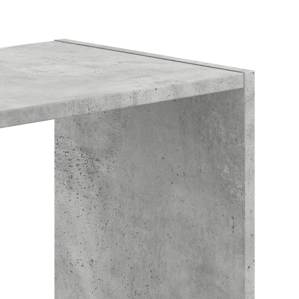 Libreria Grigio Cemento 68,5x32x75 cm in Legno Multistrato 852810